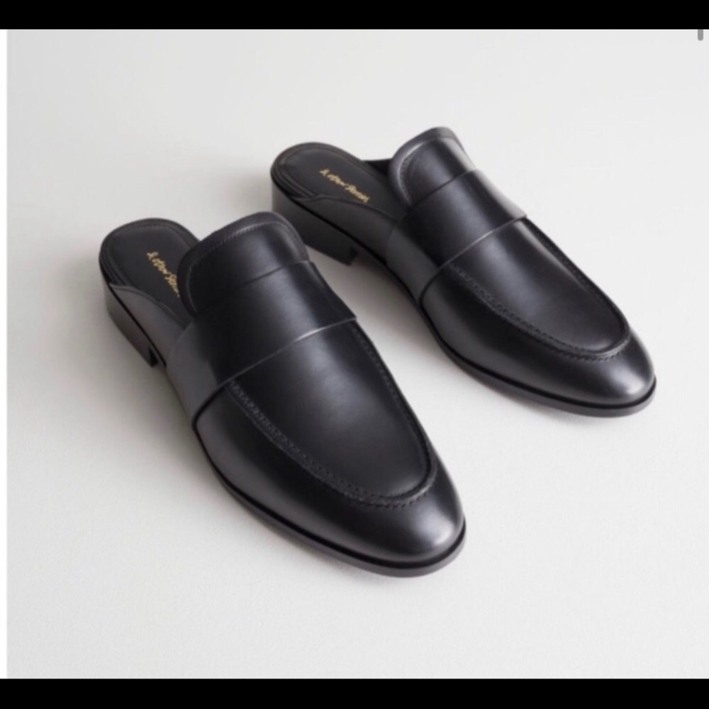 & Other Stories loafers slip ins leather